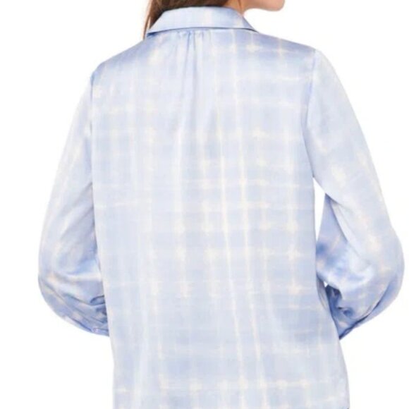 Print Button-Up Shirt Halogen-NWT SIZE: LARGE - Picture 2 of 5